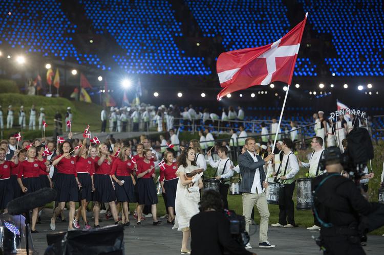 2012. I London var der 112 danske deltagere med til OL, hvor Kim Wraae var fanebærer ved indmarchen. 