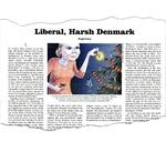 barsk. Hugh Eakins artikel om Danmark illustreres med en Anne-Marie Steen Petersen-tegning bragt i Politiken 10. december 2015. Affotografering fra New York Review of Books 