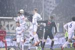 sejr. FCK-matchvinder Nicolai Jørgensen (i midten) udnyttede den ene store mulighed, han fik. 