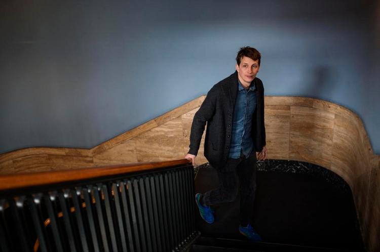 Fremadstormende. 37-årige Garth Risk Hallberg debuterede i efteråret med 'Byen brænder', som netop er udkommet på dansk. Foto: Ivan Riordan Boll 