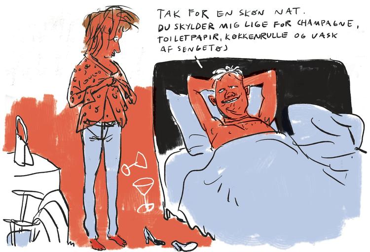 Tegning. Mette Dreyer 