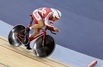 trængsler. Lasse Norman Hansen kom ikke godt fra start i omnium-konkurrencen ved VM. 