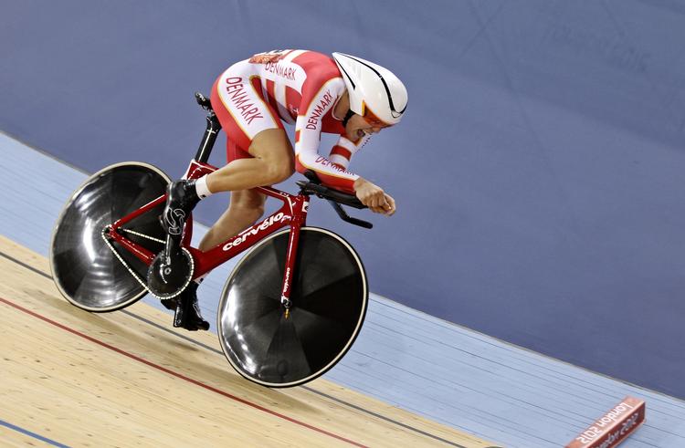 trængsler. Lasse Norman Hansen kom ikke godt fra start i omnium-konkurrencen ved VM. 