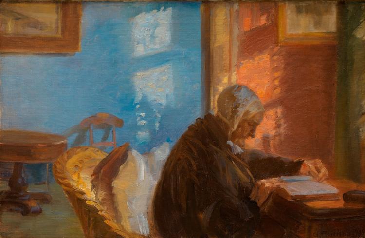 Auteur. Udstillingen 'Tæt på' på Statens Museum for kunst - hvor dette maleri af Anna Ancher blandt andet optræder - er et museets første auteur-udstilling, der således er forfattet, ikke bare arrangeret, af en kurator. 