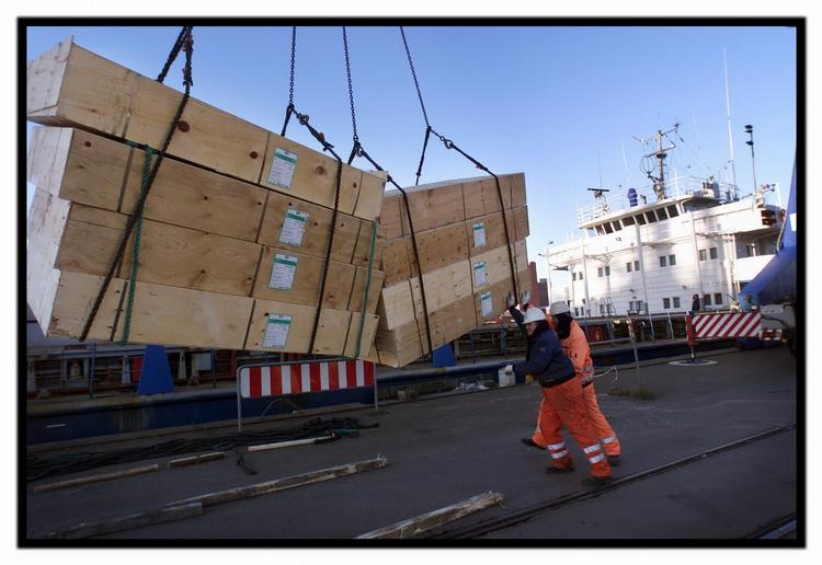 Eksport. Der er ikke længere så store afsendinger fra havnen i Esbjerg, som der har været. Arkivfoto: Claus Bonnerup 