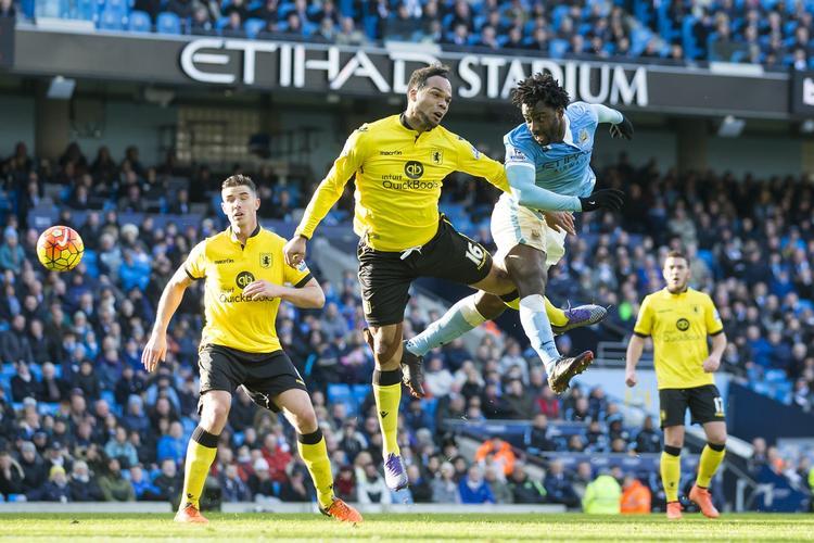 storsejr. Manchester City skulle bruge en halvleg på at komme i omdrejninger mod Aston Villa. Men så gik det også stærkt. 