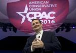 Kandidat. Ted Cruz talte fredag på C-PAC, en slags konservativt folkemøde. 