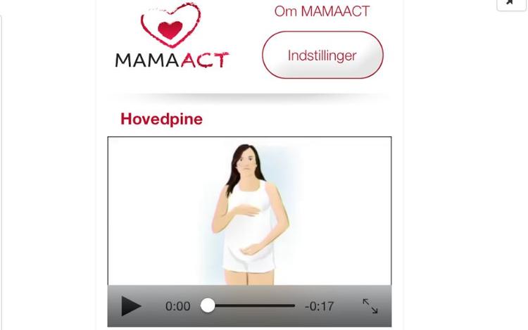 MAMAACT. Appen henvender sig til alle gravide tilknyttet Hvidovre Hospital, men er særligt udviklet til også at hjælpe etniske minoritetskvinder. 