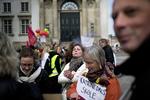 Lærerkonflikt: Demonstration foran Christiansborg