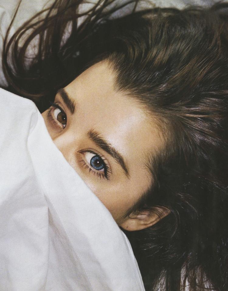 Meget er overladt til fantasien i det nye Playboy - som for eksempel her, med modellen Sarah McDaniel. 