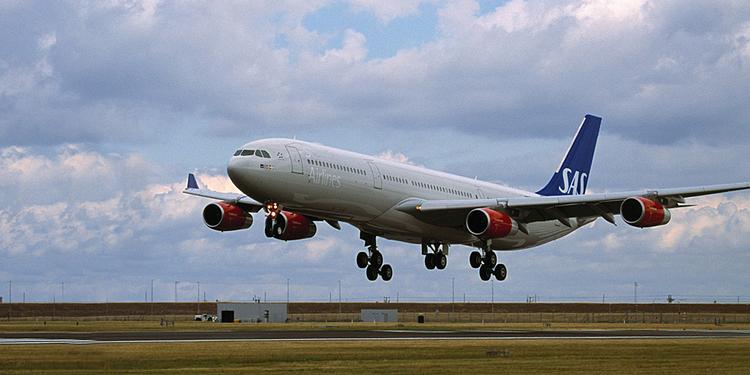 Landing. Det har haft stor positiv betydning, at SAS på det seneste har opgraderet flåden af langdistancefly. 