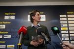 Afgang. Cheftræner Thomkas Frank stoppet i Brøndby IF fortæller han på pressemøde i dag. 