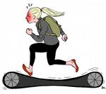 Tegning. Anne-Marie Steen Petersen 