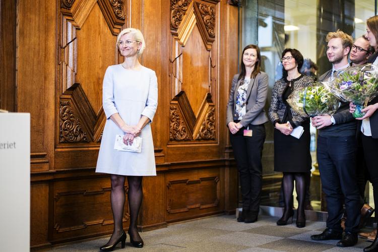 Skiftedag. Ulla Tørnæs fik i sidste uge overdraget posten som Uddannelses- og Forskningsminister. 