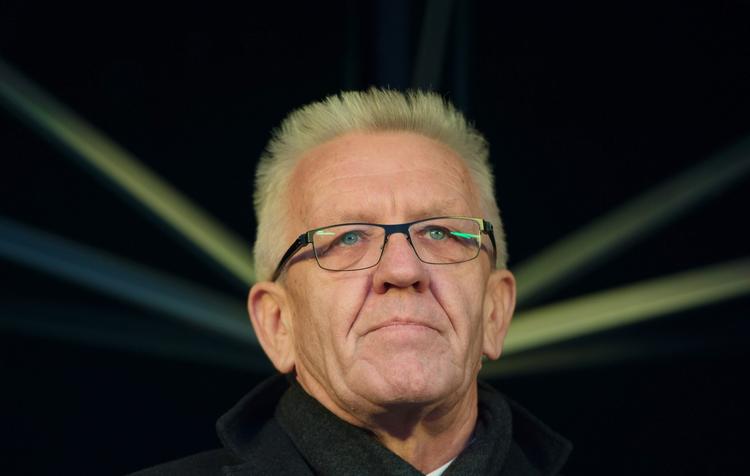 Partileder. 67-årige Winfried Kretschmann  har stået i spidsen for partiet De Grønne i fire år. 