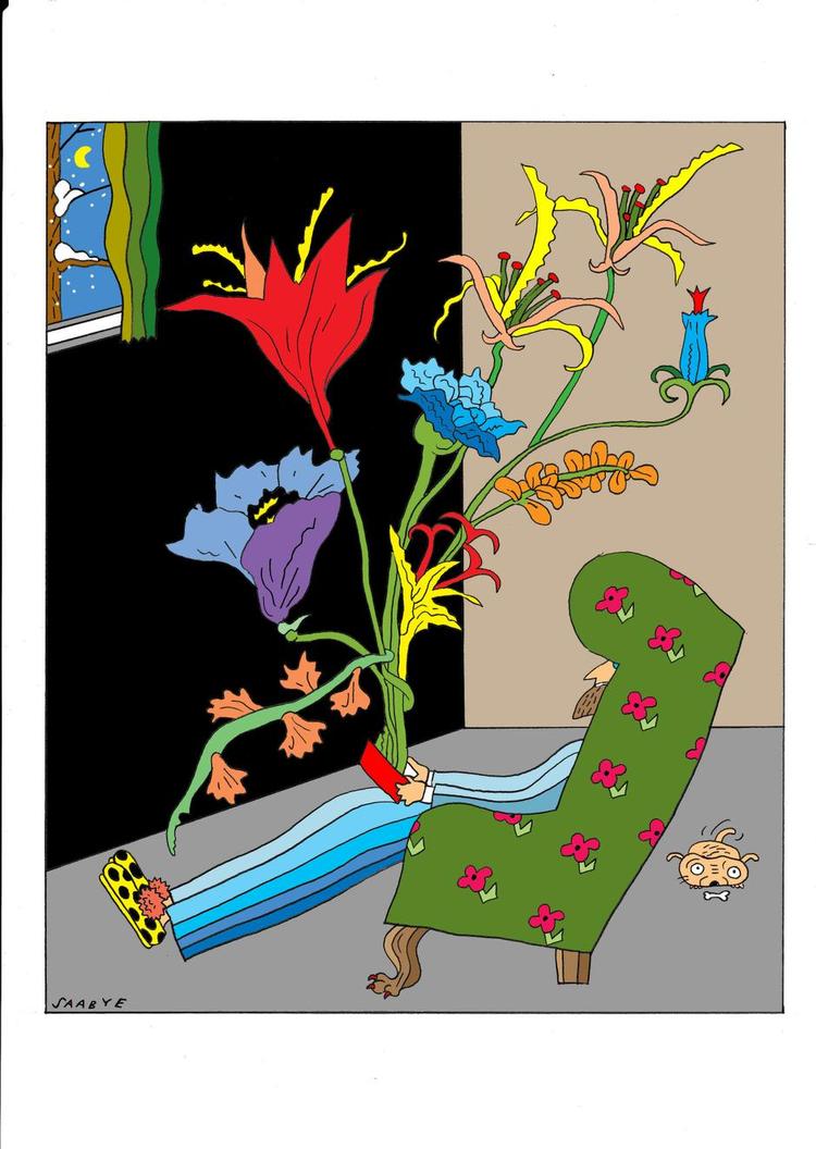 Tegning: Jørgen Saabye 