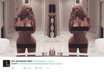 OBJEKTIFICERING. Kim Kardashian West mente, at hun bedst kunne markere kvindernes internationale kampdag med denne tweet (Foto: Twitter). 