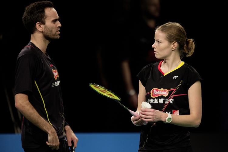 Finalister. Joachim Fischer og Christinna Pedersen skal i finalen søndag møde indoneserne Praveen Jordan og Debby Susanto. 