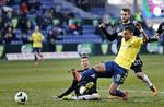 1-0. Brøndbys David Katz Boysen scorer kampens enlige mål mod Randers i en kamp, hvor der var meget lidt at glæde sig over. 