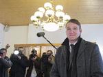 Valg. Andre Poggenburg fra Alternative für Deutschland har fået mange stemmer. 