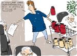Tegning. Mette Dreyer 