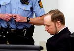 Farlig. De norske myndigheder er bange for, at Breivik vil forsøge at flygte og kan finde på at tage gidsler. Derfor bliver han holdt i isolation. Foto: Stian Lysberg Solum/AP 