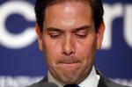 Farvel. »Nej, jeg skal ikke være nogens vicepræsident«, siger Marco Rubio. 