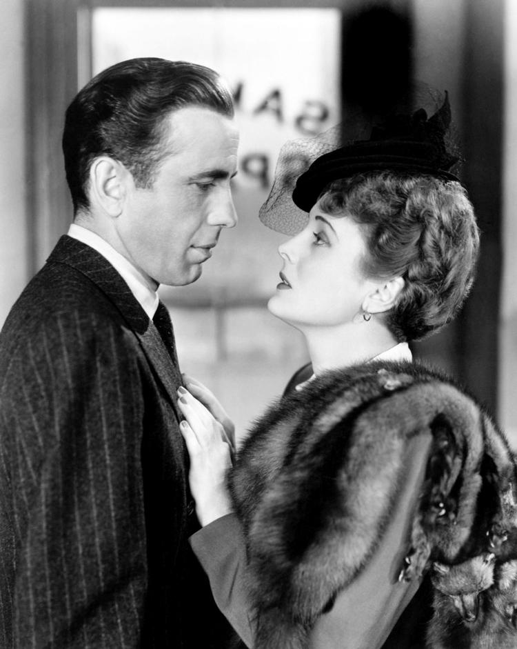 SORTHVID. 'Ridderfalken' med Humphrey Bogart og Mary Astor er på programmet til NatNight. Foto: CPH Pix 