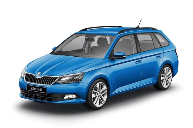 SKODA. Ny på leasingmarkedet er Skoda Fabia Combi. Tilbydes kun med benzinmotor. Engangsydelse: 9.995 kroner. Månedlig ydelse: Fra 2.495 kroner. 