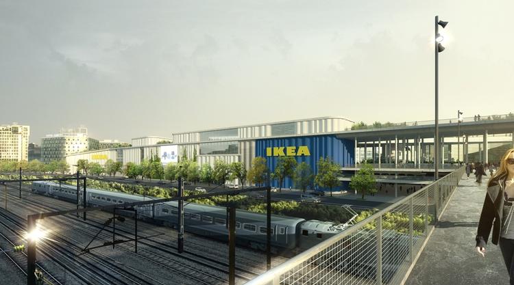 Stort. Hele IKEA-området strækker sig over 70.000 kvadratmeter. 