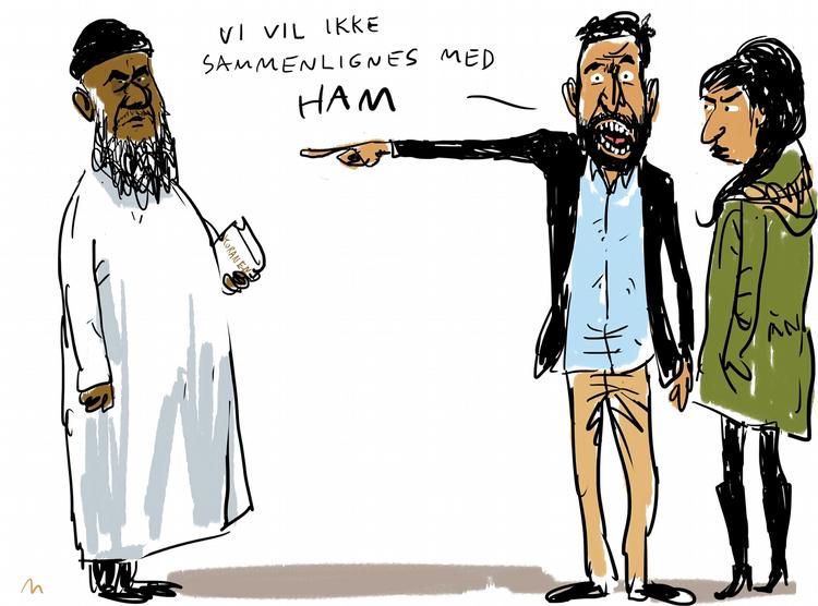 Tegning. Mette Dreyer 