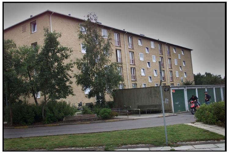 Danmark. Motalavej i Korsør har i årevis været et hårdt belastet boligområde og er også på regeringens ghettoliste. 