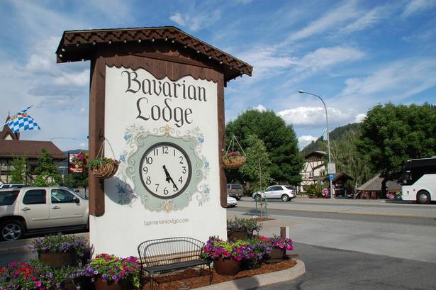 GENNEMFØRT. Også i det  ydre fastholder hotellet den tyske stil. 