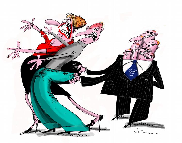 Tegning. Jørn Villumsen 