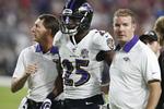 Ravens Tray Walker Injured Football