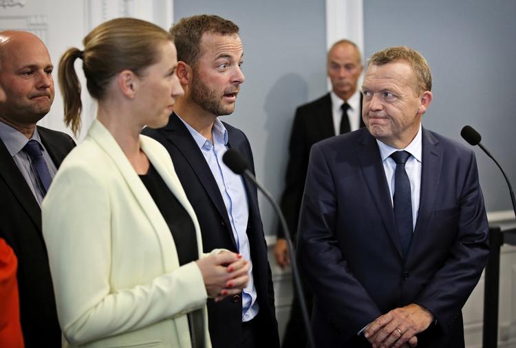 Karakterkrav. Mette Frederiksen (S) og Morten Østergaard (R) er uenige i Venstres ønsker til gymnasiereform. 