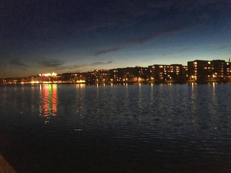Ro. Ved Sortedam Dosseringen kan klummeskribenten finde ro - men intet som den ro, han fandt med vennen Peter. 