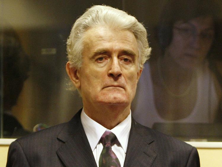 Livsvarigt? Serberlederen Radovan Karadzic ønskede at »udslette muslimerne«, sagde anklager Alan Tieger i sin procedure, da sagen blev optaget til dom i oktober 2014. 