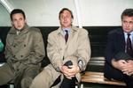 Marts 1995. Cruyff sidder på bænken i Parc Des Princes i Paris. 