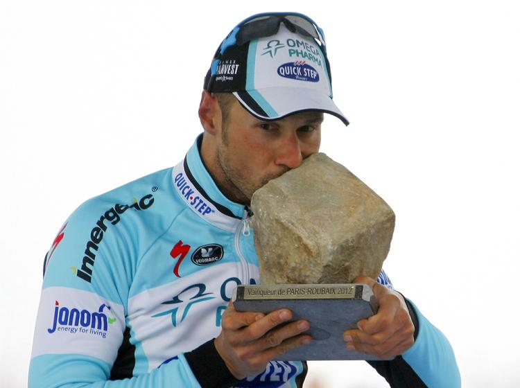 Skæbnedag. Belgiske Tom Boonen skal køre stærkt, hvis han har ham ambitioner om at vinde i brostensklassikerne. 