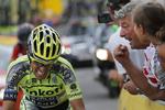Sejr. Alt tyder på, at Alberto Contador kæmper forgæves i Catalonien. 