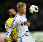 Bremseklods. Rodolph Austin (tv.) har været en stærk mand i Brøndbys defensiv. Men fremad banen halter det. 