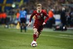Spilstyrende. Viktor Fischer spillede en fremtrædende rolle, da Danmark slog Armenien. 