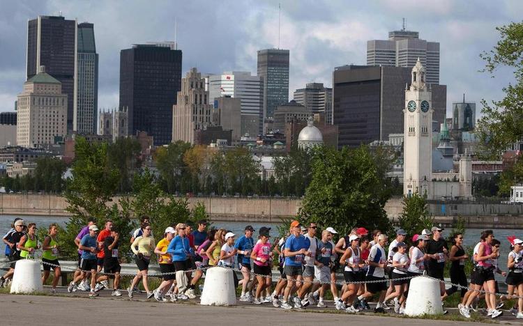 SKATTELØB. Hvis man vil deltage i Montreal Maraton og ankommer med fly, skal man betale en turistskat på 35 kronerl. 
