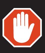 Blokering. Folk er blevet blinde overfor bannerannoncer. Og mange siger i det hele taget nej på forhånd ved at bruge adblocker-programmer. Fremtiden byder derfor på mere reklamejournalistik i danske og udenlandske medier. Illustration: Mads Pedersen 