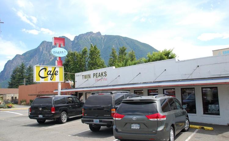 IKON. Twede’s Cafe i North Bend vedkender sig sin fortid i ’Twin Peaks’. I tv-serien hed den ’Double R Diner’. 