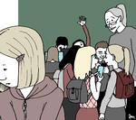 Tegning: Anne-Marie Steen Petersen (arkiv) 