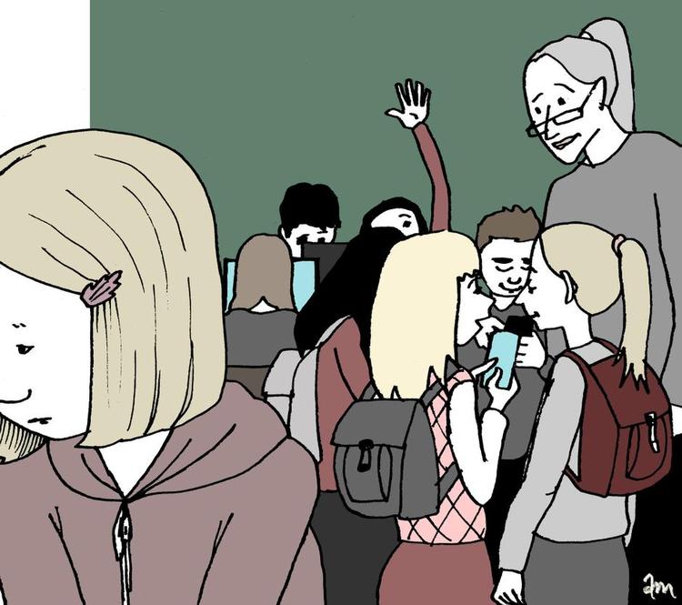 Tegning: Anne-Marie Steen Petersen (arkiv) 