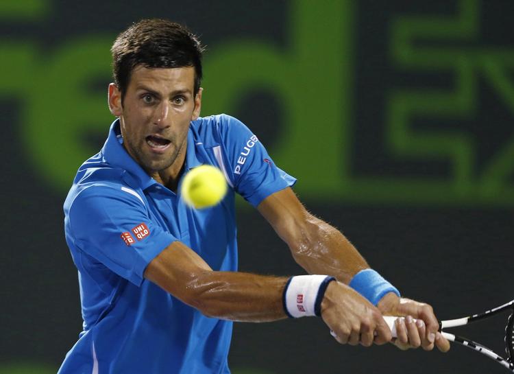 Gevinst. Novak Djokovic vinder langt de fleste kampe, han spiller. Nu nærmer verdensetteren sig André Agassi-rekord. 