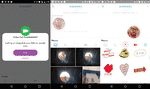 SNAK. Snapchat er med en ny opdatering, 'Chat 2.0', pludselig blevet et komplet kommunikationsværktøj, hvor du både kan ringe, chatte, sende video og lydbeskeder ud over de normale Snapchat-funktioner (Foto: Screenshot). 